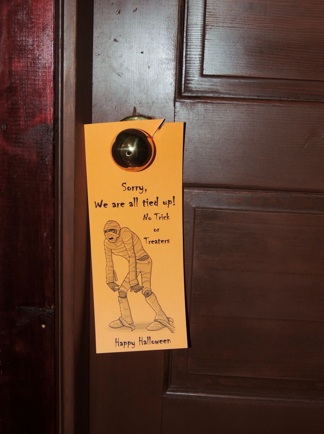 Blank Door Hanger Template For Your Design Print And Cutout 