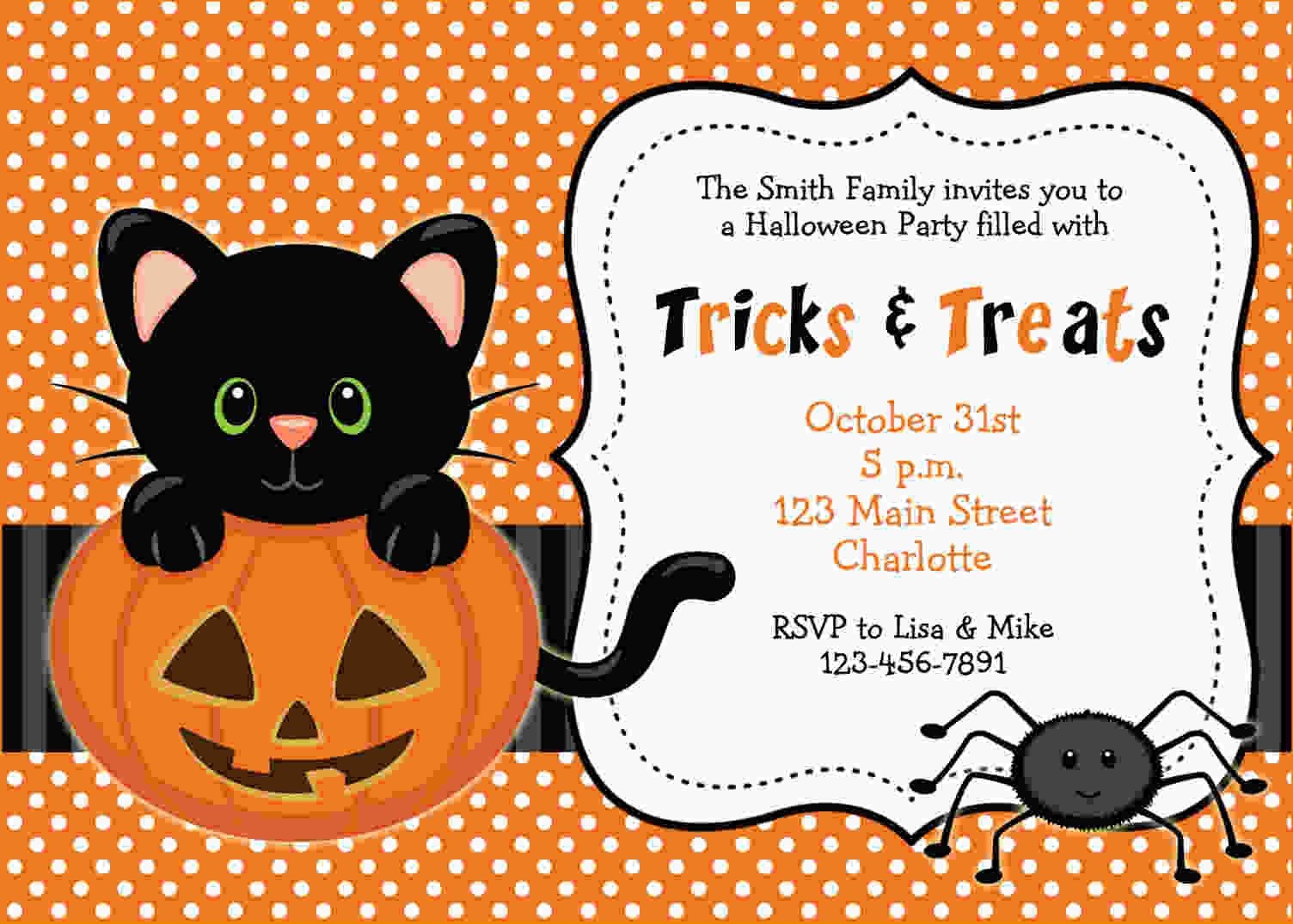 Free Printable Halloween Invitations | Free Printable Birthday - Free Online Halloween Invitations Printable