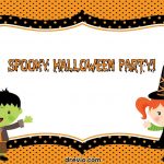 Free Printable Halloween Invitations | Free Printable Birthday   Free Printable Halloween Birthday Party Invitations