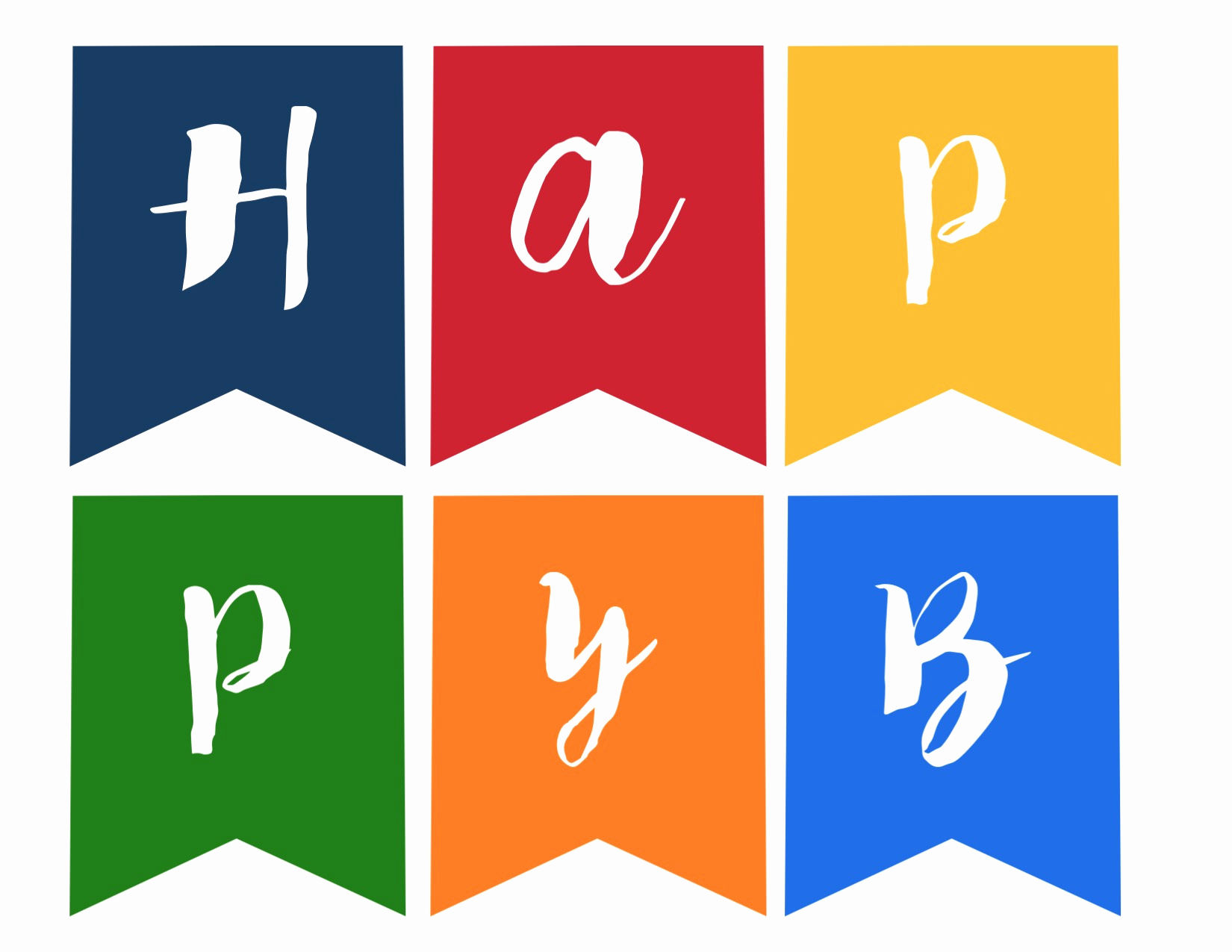 Free Printable Happy Birthday Banner Templates Awesome Happy - Birthday Banner Templates Free Printable