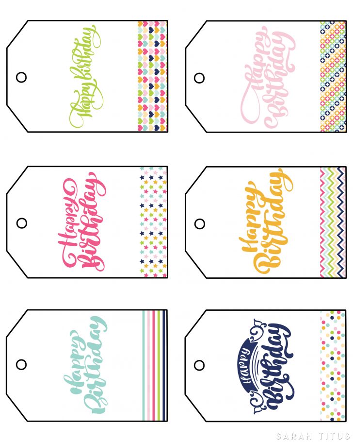 Free Printable To From Gift Tags