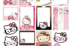 Free Printable Hello Kitty Planner Stickers From Victoria Thatcher – Hello Kitty Labels Printable Free