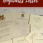 Free Printable Hogwarts Letter   Housewife Eclectic   Hogwarts Acceptance Letter Template Free Printable