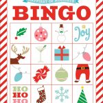 Free Printable: Holiday Bingo {Blonde Designs Blog} | Christmas   Free Printable Christmas Designs