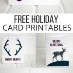 Free Printable Holiday Cards   Pretty Providence   Free Printable Happy Holidays Greeting Cards