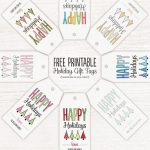 Free Printable Holiday Gift Tags At The Little Umbrella. Customize   Free Printable Customizable Gift Tags