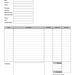 Free Printable Invoice Template Blank Invoice Template Blank Invoice   Free Printable Invoice Forms