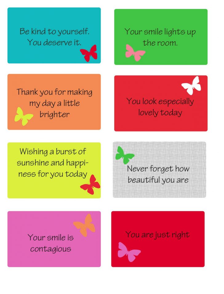 Free Printable Kindness Cards