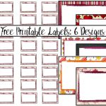 Free Printable Labels: 6 Different Designs   Free Printable Labels For Bottles