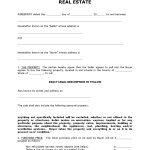 Free Printable Land Contract Forms (Word File)   Free Printable Real Estate Forms