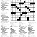 Free Printable Large Print Crossword Puzzles | M3U8   Free Printable Crosswords