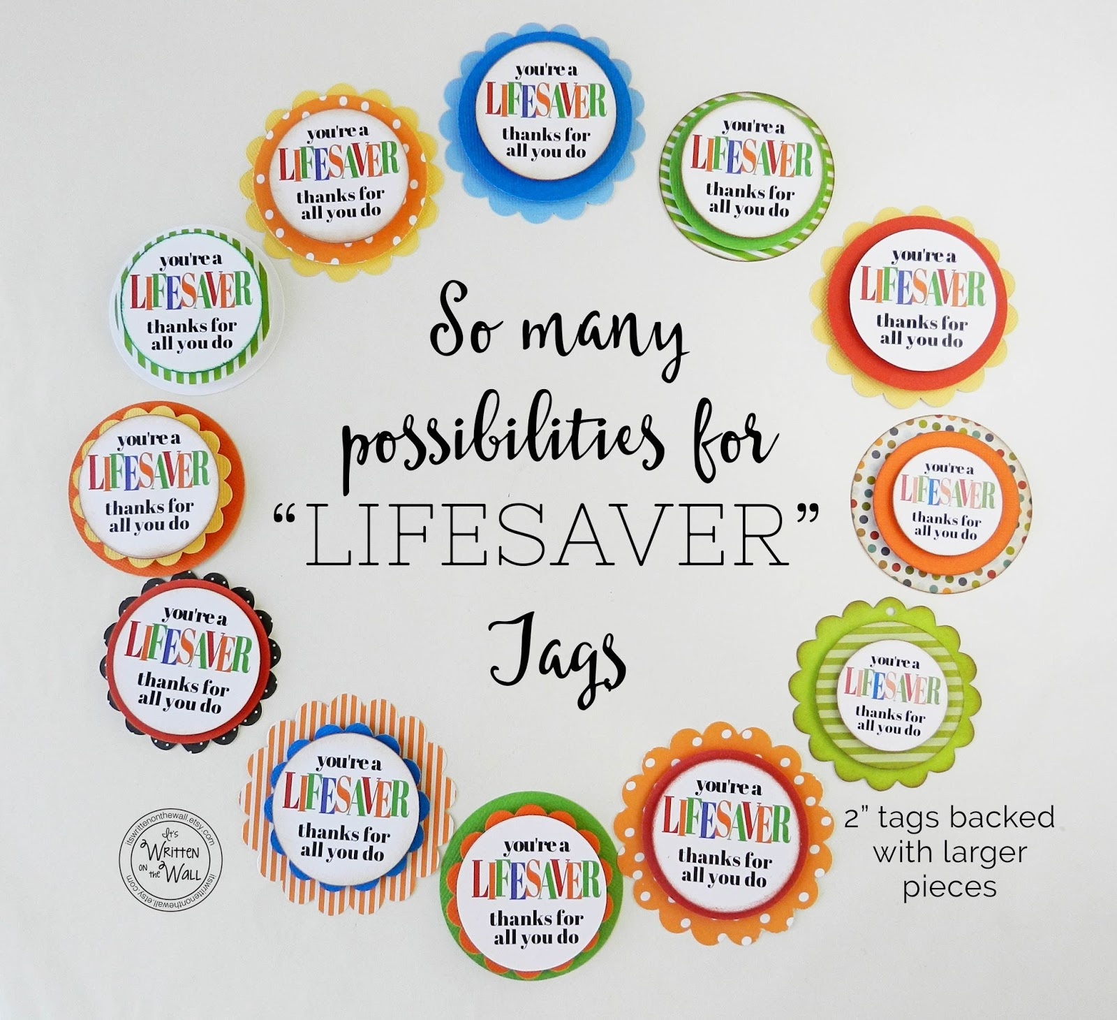 Free Printable Lifesaver Tags Lifesaver Tags In A Circle Photo - All - Free Printable Lifesaver Tags