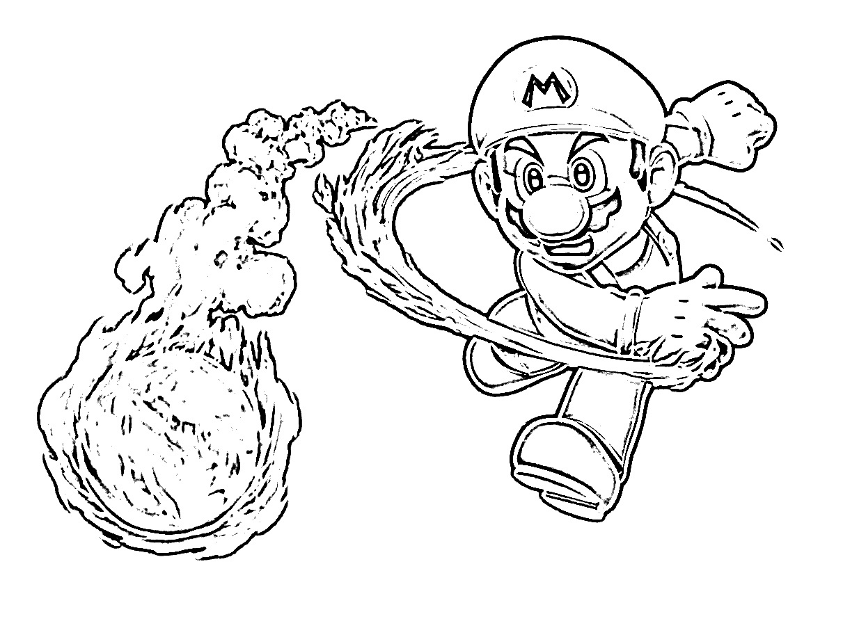 Free Printable Mario Coloring Pages For Kids - Mario Coloring Pages Free Printable