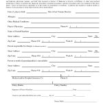 Free Printable Medical Release Form Template | Medical Release Form – Free Printable Medical Release Form