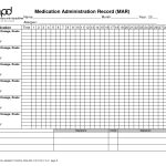 Free Printable Medication Administration Record | Work | Medication   Free Printable Medication Chart