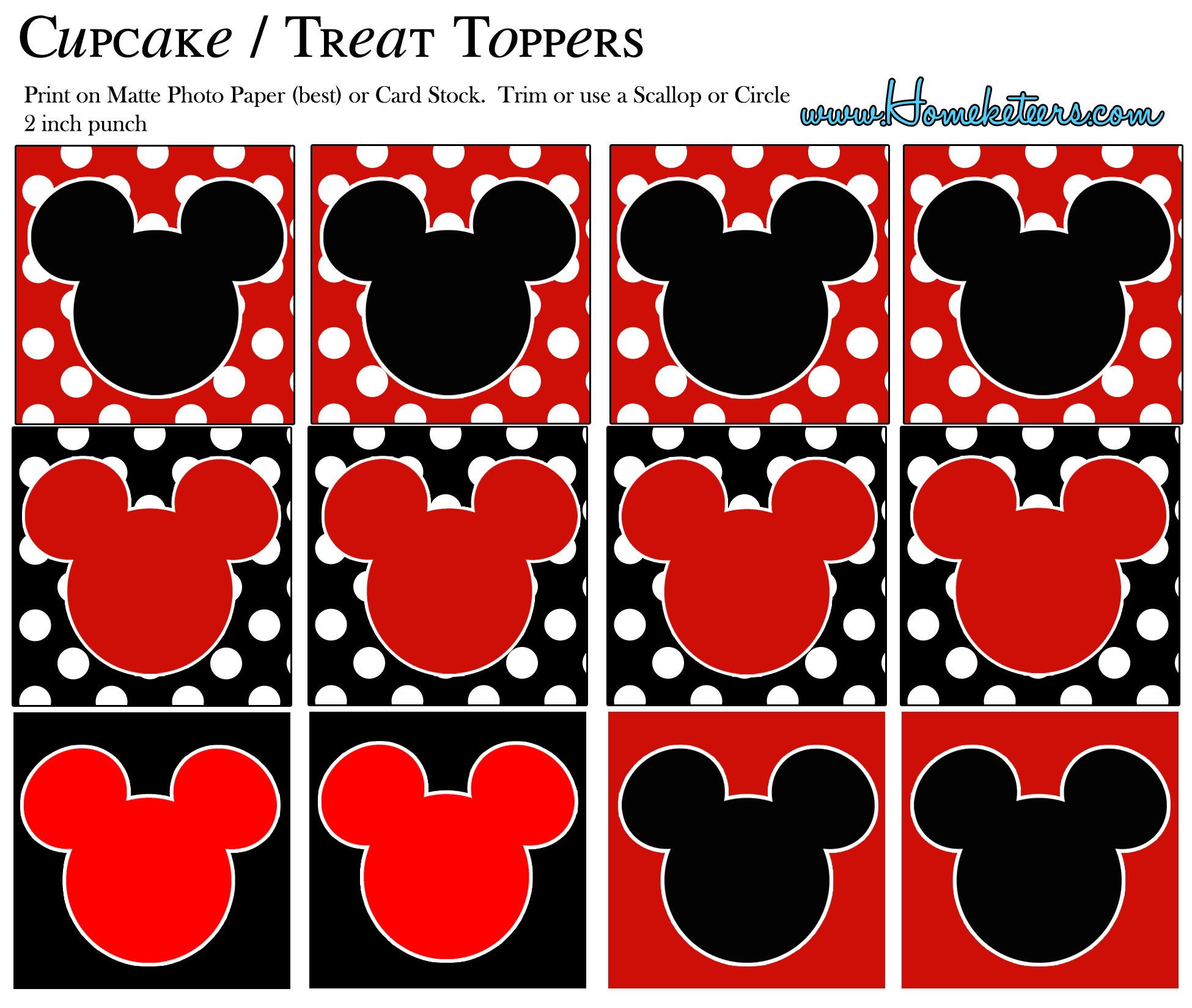 Free Mickey Mouse Printable Templates Free Printable