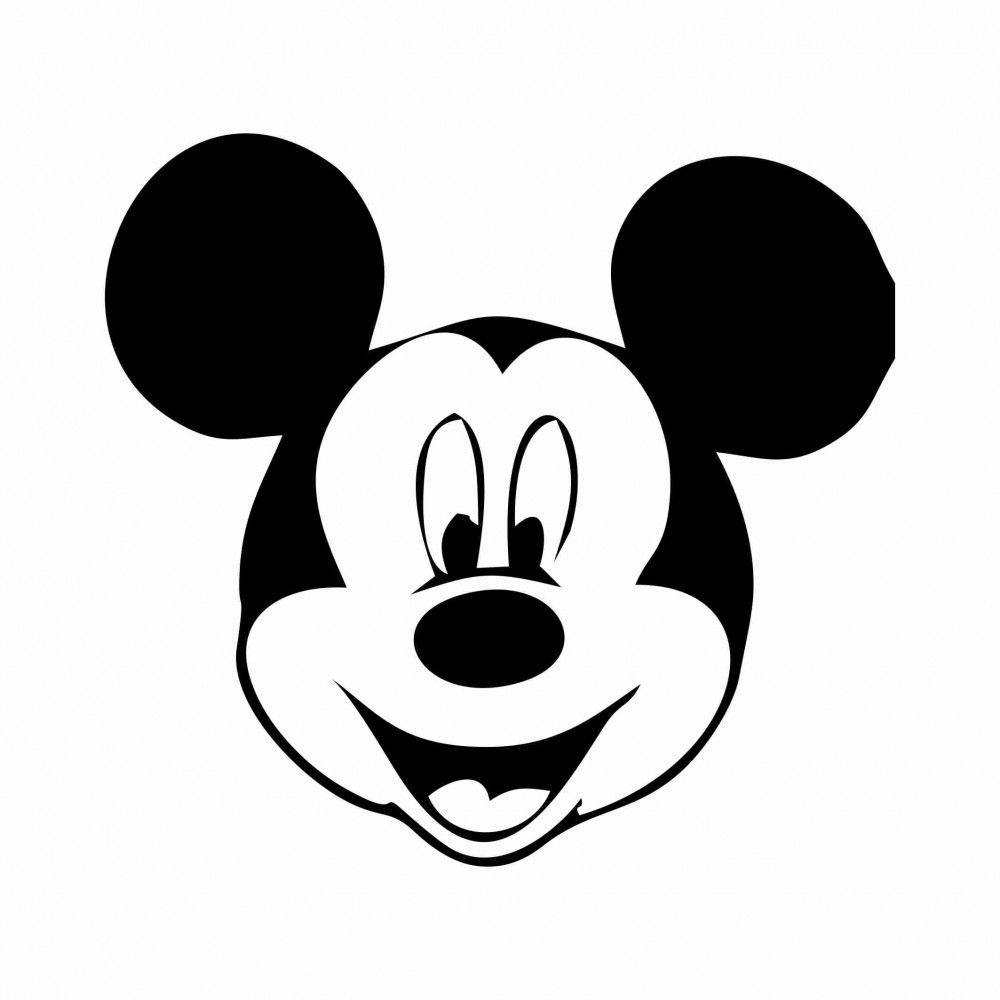 Free Printable Mickey Mouse Template | 34 Mickey Mouse Face Template - Free Printable Mickey Mouse Template