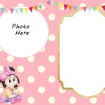 Free Printable Minnie Mouse 1St Invitation | Rebekah Ann | Minnie   Free Printable Polka Dot Birthday Party Invitations