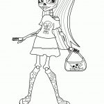 Free Printable Monster High Coloring Pages For Kids   Coloring Home   Monster High Free Printable Pictures