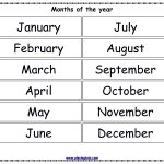 Free Printable Months Of The Year Chart | Alivia Learning Folder   Free Printable Months Of The Year Chart