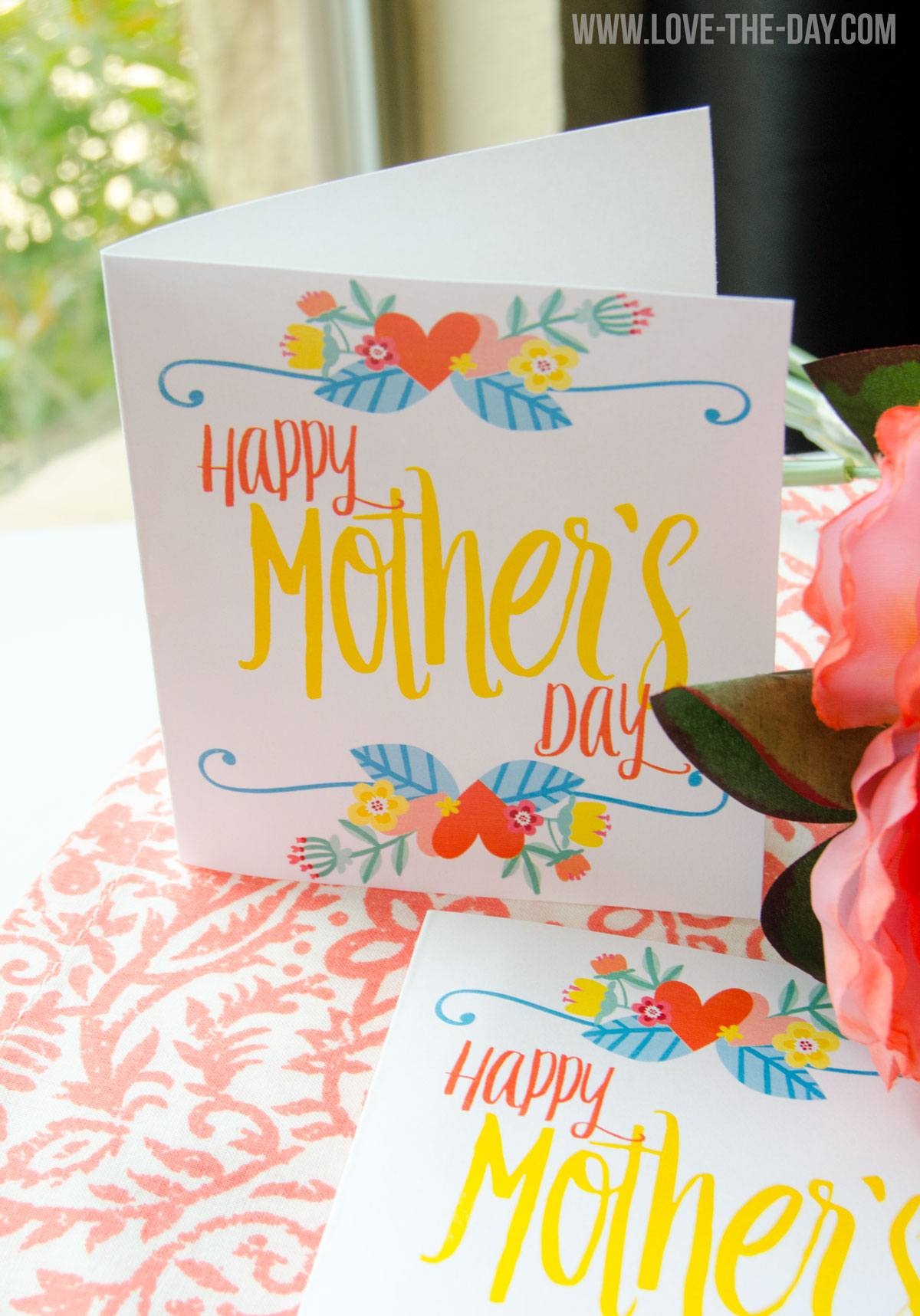 Free Printable Mother&amp;#039;s Day Cardlindi Haws Of Love The Day - Free Printable Mothers Day Cards No Download