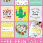 Free Printable Mother's Day Cards   Happiness Is Homemade   Free Printable Mothers Day Cards