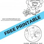 Free Printable Mother's Day Cards To Colour   Mum In The Madhouse   Free Printable Mothers Day Cards To Color
