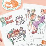 Free, Printable Mother's Day Coloring Pages   Free Printable Mother&#039;s Day Games
