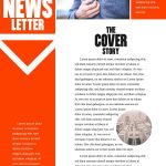 Free Printable Newsletter Templates & Email Newsletter Examples   Free Printable Newsletter Templates