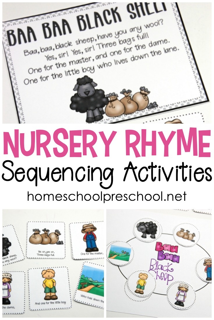 Free Printable Nursery Rhyme Sequencing Cards And Posters - Free Printable Nursery Rhymes