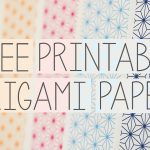 Free Printable Origami Papers From Paper Kawaii 💗   Youtube   Free Printable Paper