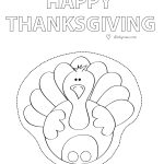 Free Printable Paper Craft  Happy Thanksgiving Finger Puppet Turkey   Free Printable Turkey Craft