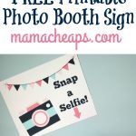 Free Printable Photo Booth Sign | Kids: Kid Birthday Party Ideas   Selfie Station Free Printable