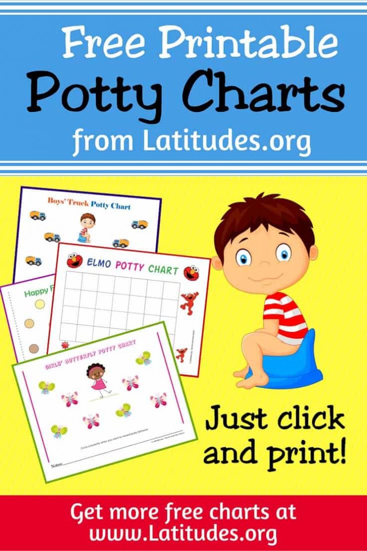 Free Printable Potty Training Charts
