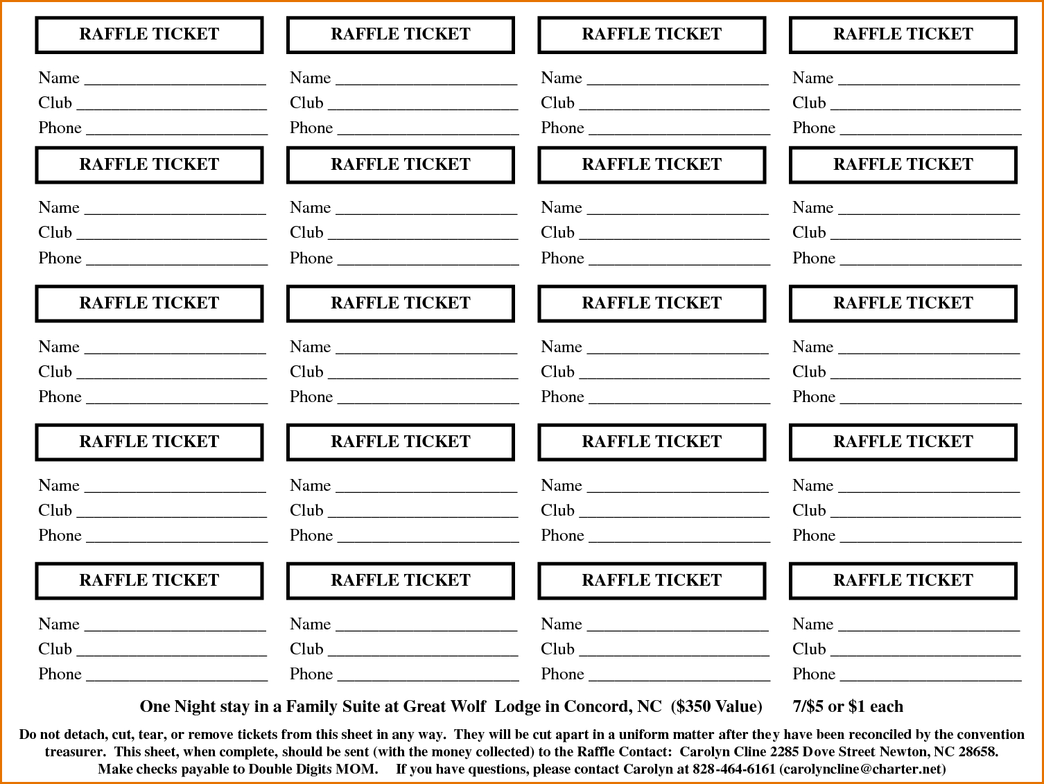 Free-Printable-Raffle-Ticket-Template-2 8+ Free Printable Raffle - Free Printable Admission Ticket Template