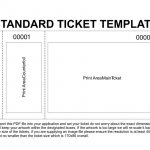 Free Printable Raffle Tickets Template | Template   Free Printable Raffle Tickets With Stubs