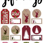Free Printable Rustic And Plaid Gift Tags | Best Of Pinterest   Free Printable Christmas Designs
