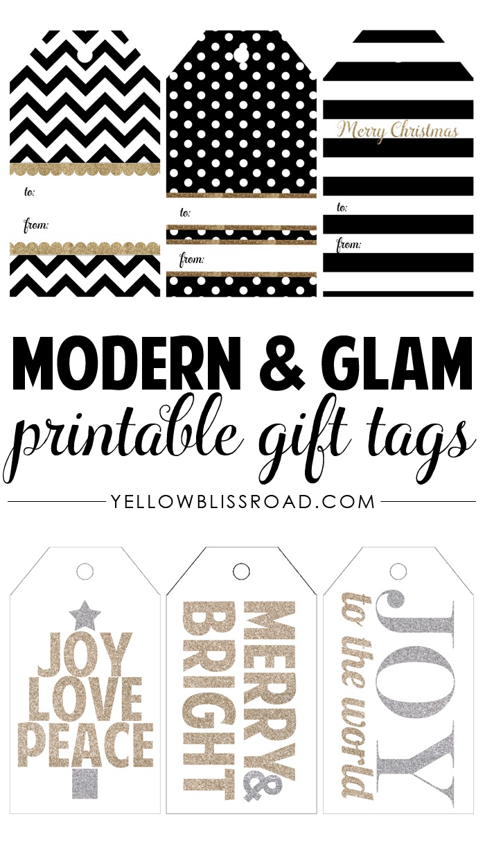 Free Printable Rustic And Plaid Gift Tags - Yellow Bliss Road - Free Printable Toe Tags