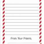 Free Printable Santa Letter Paper | Free Printables   Free Printable Santa Letter Paper