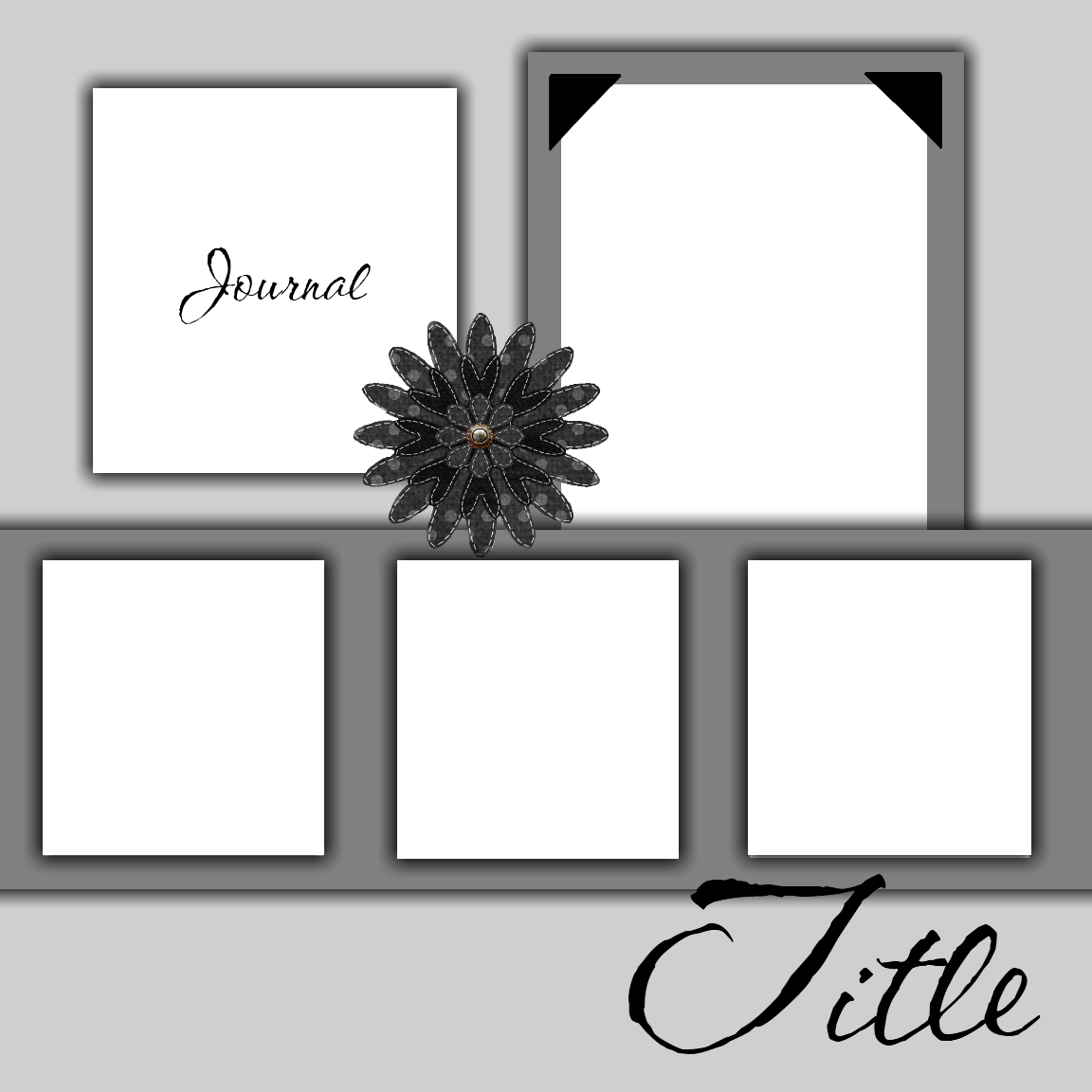 Free Printable Scrapbook Layout Templates | Free Scrapbook Templates - Free Printable Scrapbook Page Designs