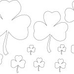 Free Printable Shamrock Coloring Pages For Kids   Free Printable Shamrocks