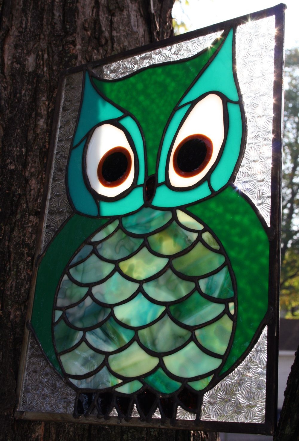 Free Printable Stained Glass Patterns Owls | Stained Glass Owl - Free Printable Stained Glass Patterns