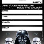 Free Printable Star Wars Birthday Invitations   Template   Star Wars Invitations Free Printable