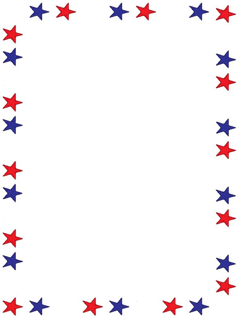 Free Printable Stationery, Free Online Writing Paper | Boarders - Free Printable Patriotic Writing Paper