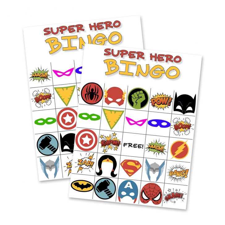Free Printable Superhero Pictures