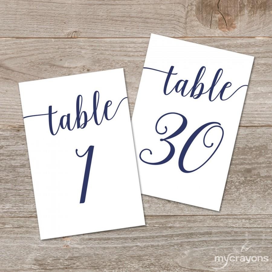 Free Printable Table Numbers 1 30 (84+ Images In Collection) Page 1 - Free Printable Table Numbers 1 30