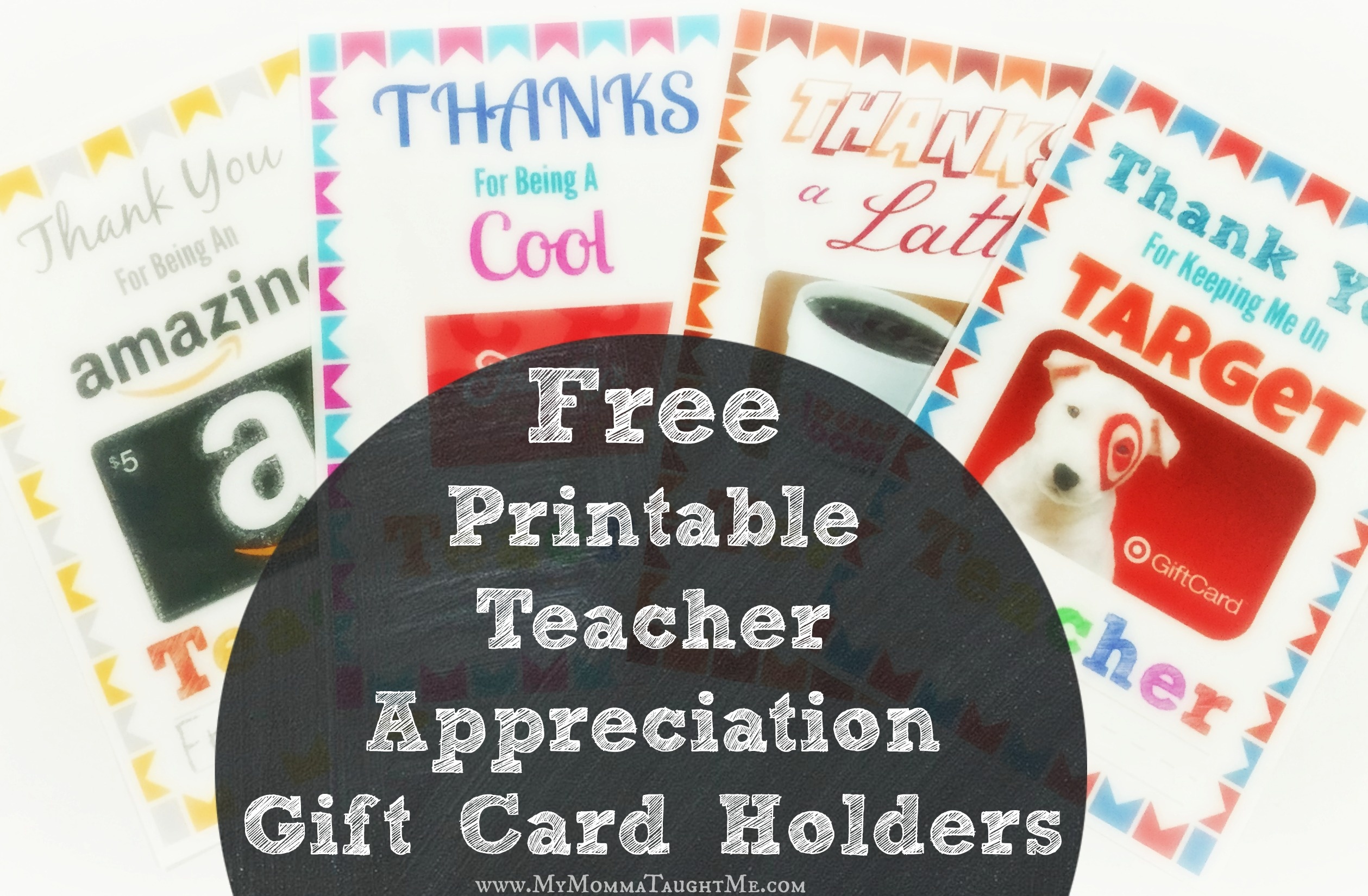 Free Teacher Appreciation Week Printable Cards Free Printable