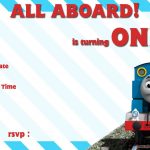 Free Printable Thomas The Train 1St Birthday | Free Printable   Thomas Invitations Printable Free