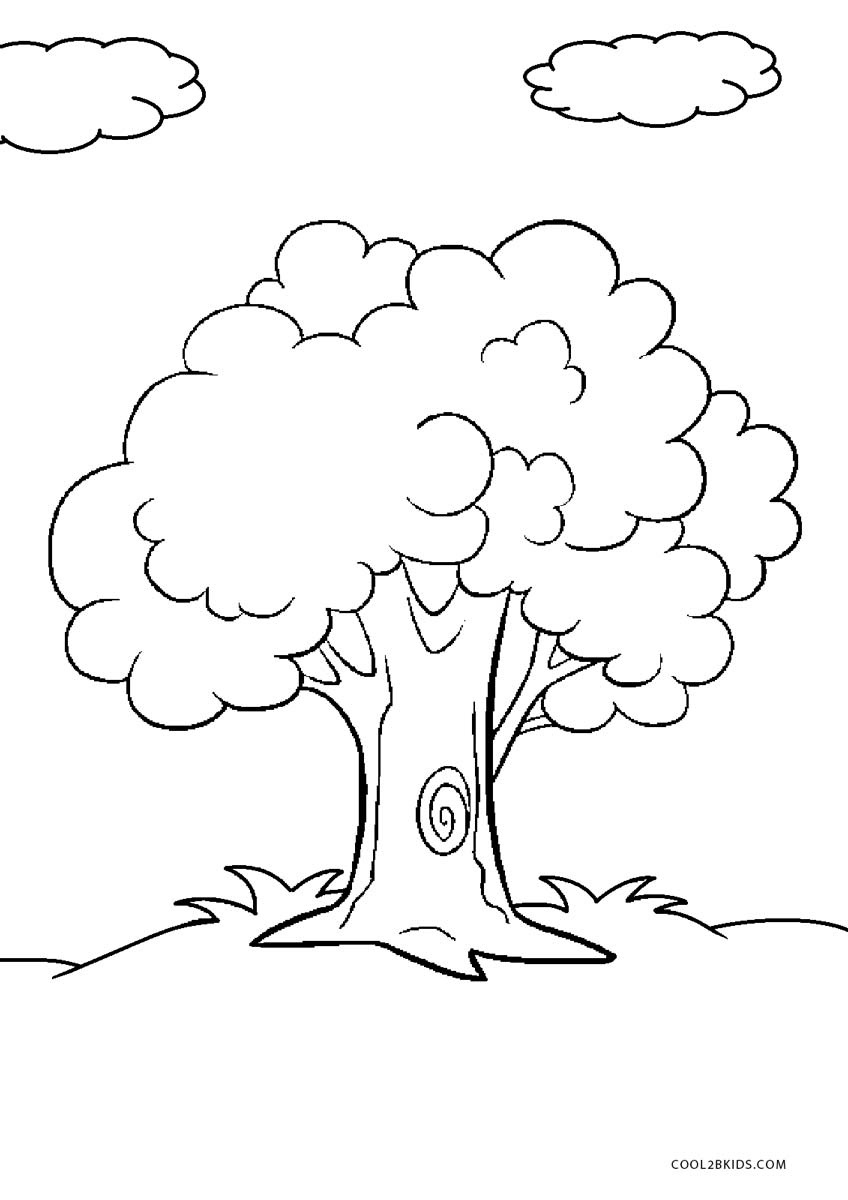 Free Printable Tree Coloring Pages For Kids | Cool2Bkids - Tree Coloring Pages Free Printable