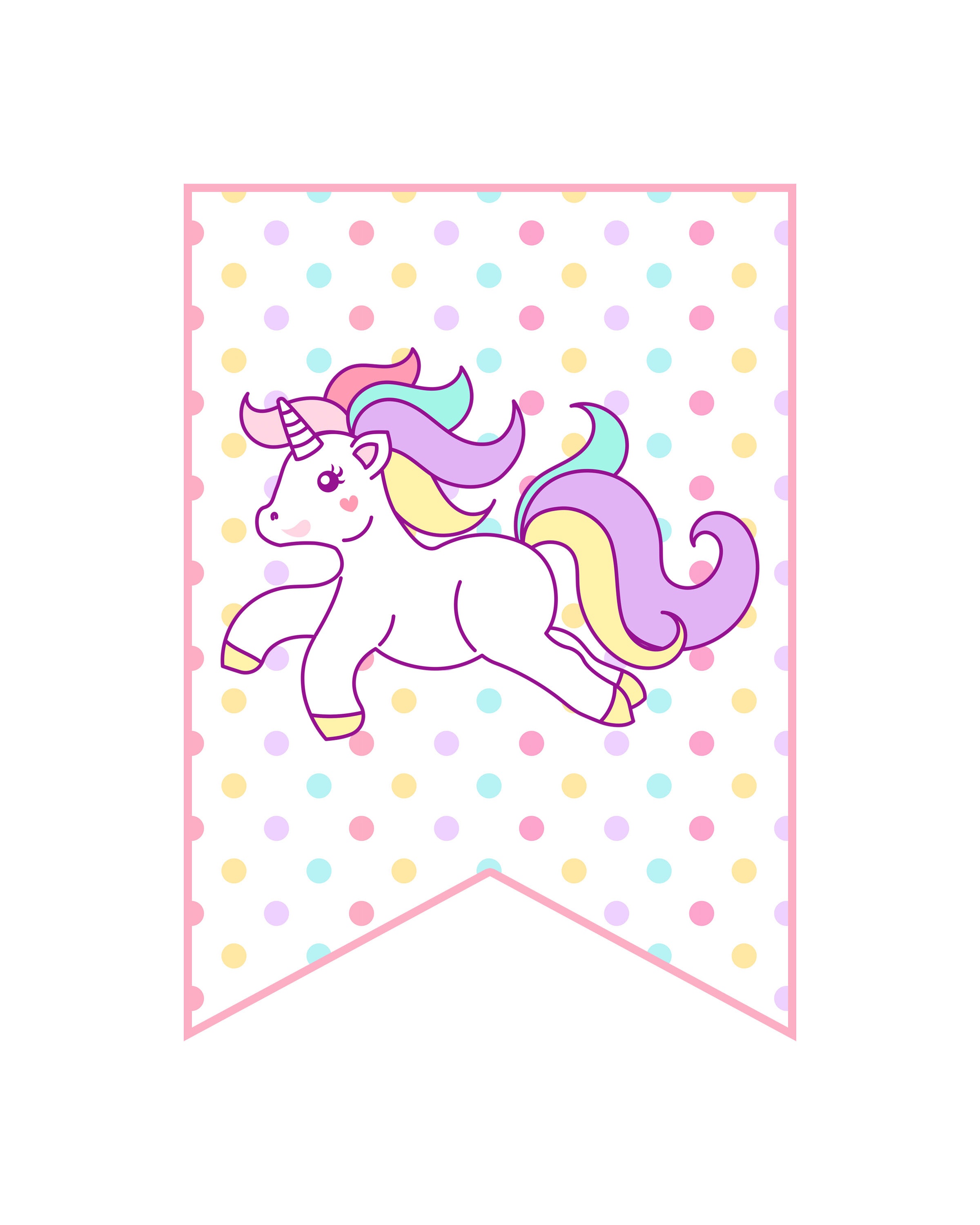 Free Printable Unicorn Party Decorations Pack - The Cottage Market - Unicorn Name Free Printable